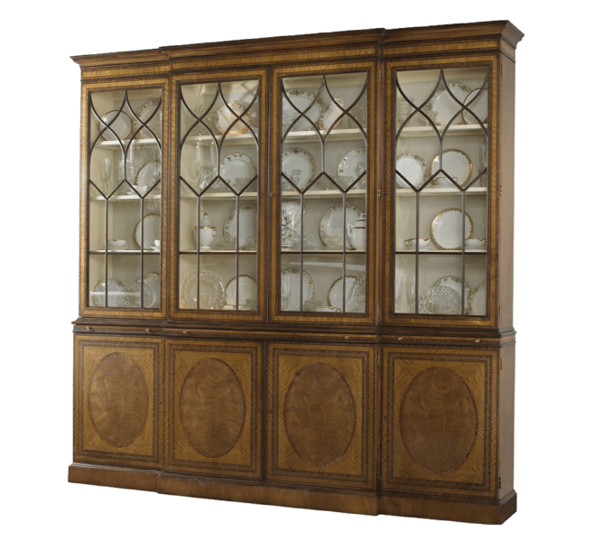 EJ Victor Breakfront China Cabinet